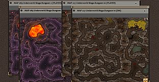 Fantasy Grounds - Paths to Adventure: Underworld Mega-Dungeons (Map Pack)