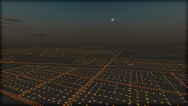 FSX Steam Edition: Night Environment: Dubai Add-On