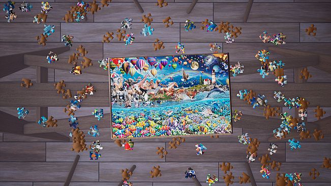3D Jigsaw Puzzle Simulator