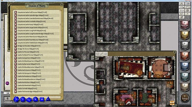 Fantasy Grounds - Maps: Graystone Castle