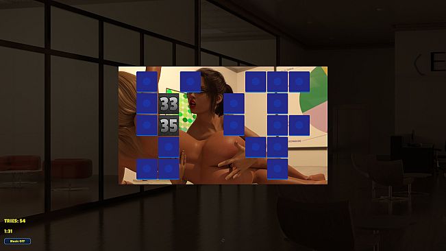 Memory Puzzle - Futanari Boss