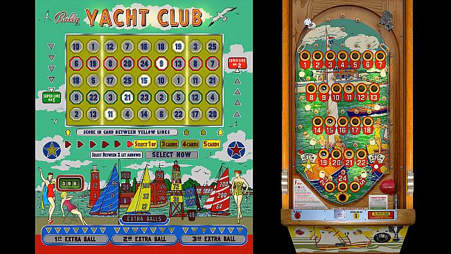 Bingo Pinball Gameroom - Bally Yacht Club