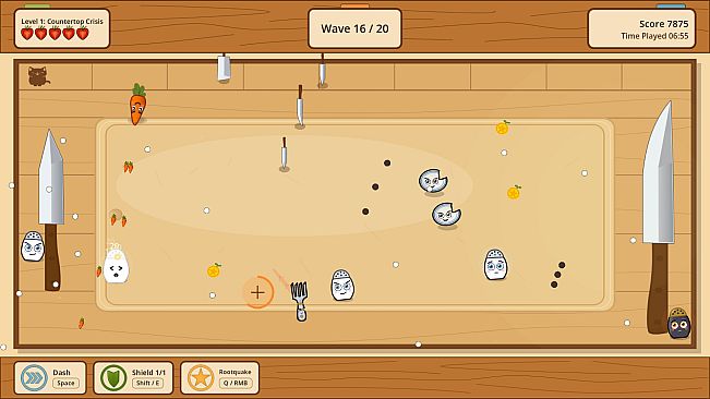 Brave Vegetable: Kitchen Escape