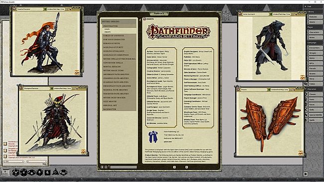 Fantasy Grounds - Pathfinder RPG - Pathfinder Companion: Mythic Origins