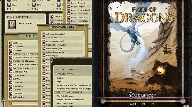 Fantasy Grounds - Path of Dragons (PFRPG)