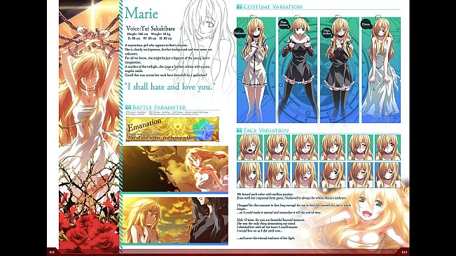 Dies irae ~Amantes amentes~ - Official Illustrated Guide