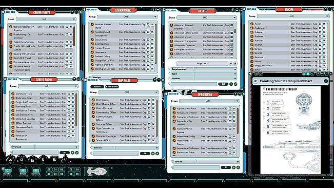 Fantasy Grounds - Star Trek Adventures: Captain's Log Solo Roleplaying Game