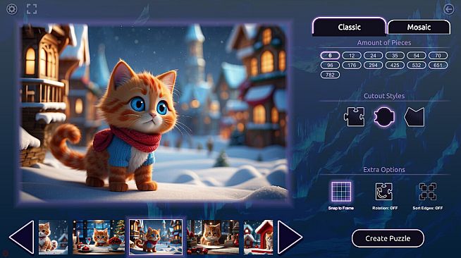 Master of Pieces Jigsaw Puzzles - Cat Family Christmas