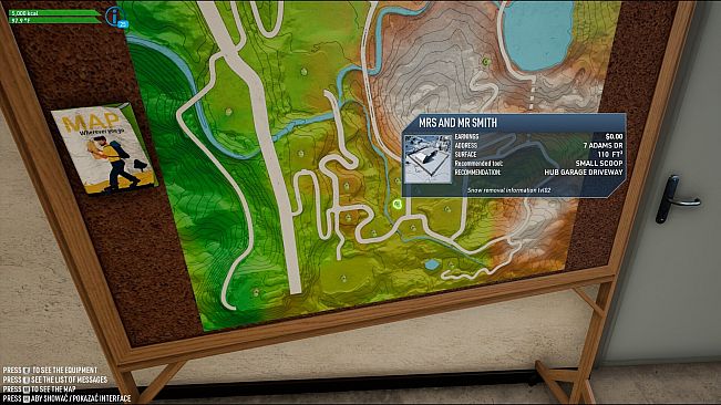 Snow Plowing Simulator - First Snow