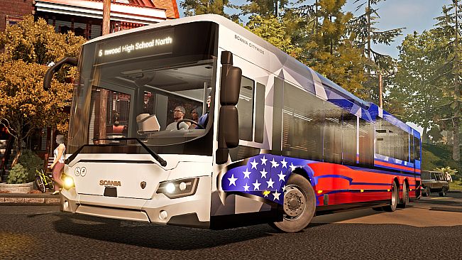 Bus Simulator 21 Next Stop - USA Skin Pack