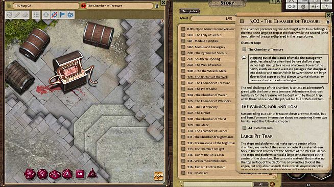 Fantasy Grounds - Compass Point 03 - The Folly of Silenus (3.5E)