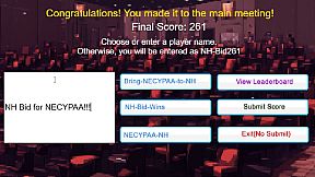 NH Bid at MSCYPAA: The Game