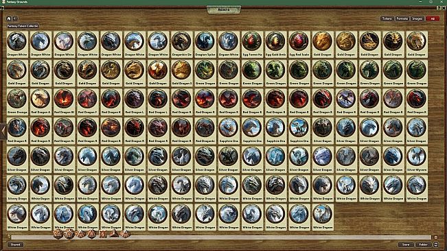 Fantasy Grounds - Fantasy Token Collection - Dragon 01