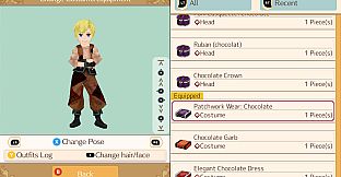 Chocolate Attire - WorldNeverland - Daily Life in the Elnea Kingdom - Another Life Adventure