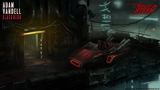 Adam Vandell - Black Neon