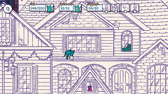 Hidden Cats in Spooky Town