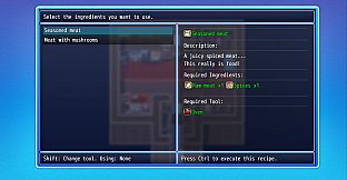RPG Maker MZ - UNDERMAX - Simple Cooking System Plugin
