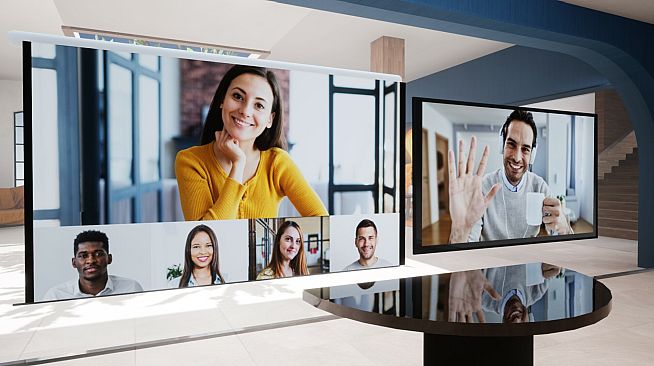 Virtual Presenter Room