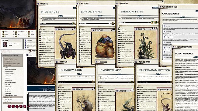 Fantasy Grounds - Pathfinder RPG - Campaign Setting: Nidal, Land of Shadows