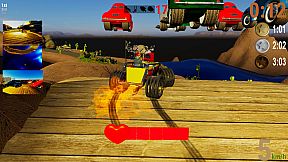 Race! Make 'm finish...