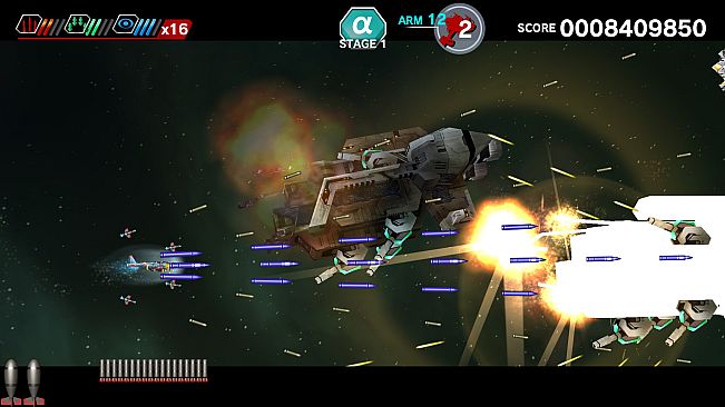 DARIUSBURST Chronicle Saviours - Battle Garegga