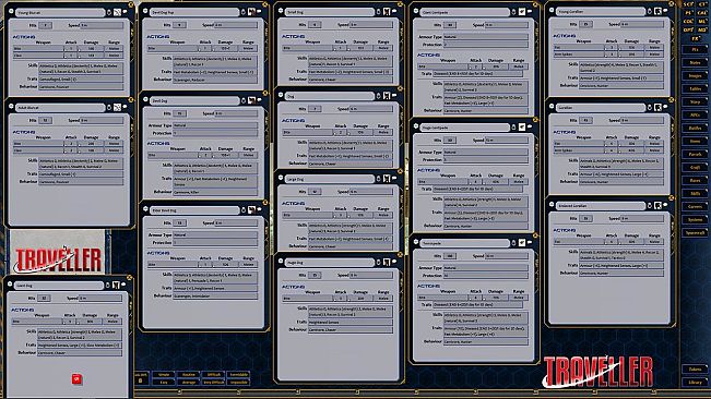 Fantasy Grounds - Foreven Worlds: Creatures of Distant Worlds
