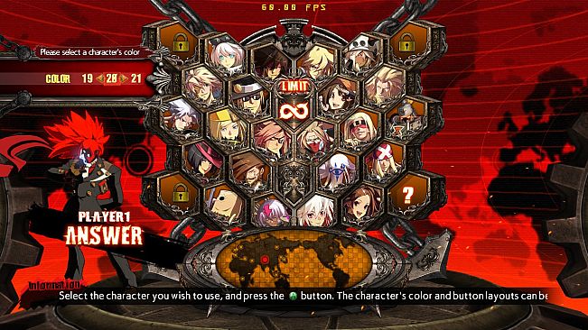 Additional Character Color - ANSWER