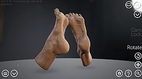 HAELE 3D - Feet Poses Pro - Drawing References