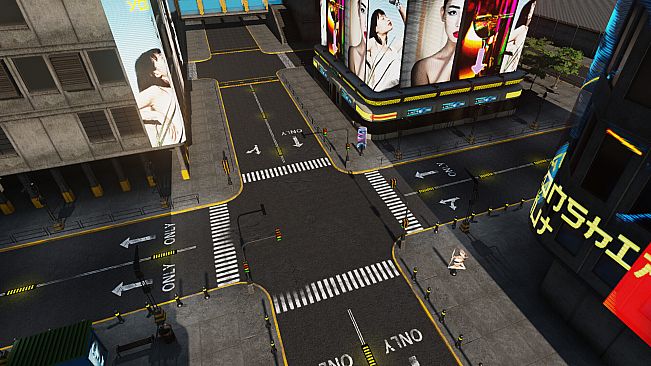 GameGuru MAX Cyberpunk Booster Pack - City Streets