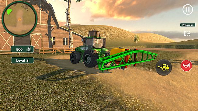 Farming Tractor Simulator: Big Farm
