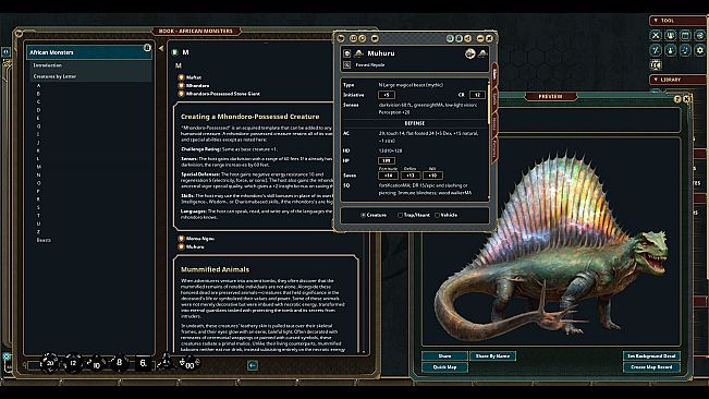 Fantasy Grounds - African Monsters (PFRPG)
