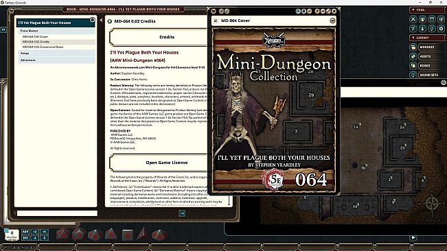 Fantasy Grounds - Mini-Dungeons Bundle #061-065