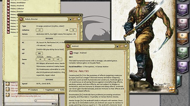 Fantasy Grounds - Mythic Monsters #37: Robots (PFRPG)