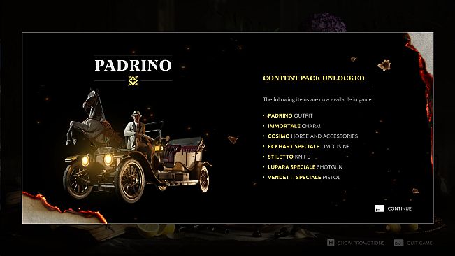 Mafia: The Old Country - Padrino Pack