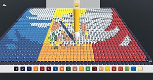 Flag Color Number - Painting and Coloring