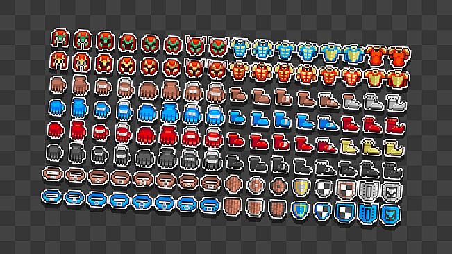 RPG Maker MV - Rogue Adventure 1000+ Icons Pack