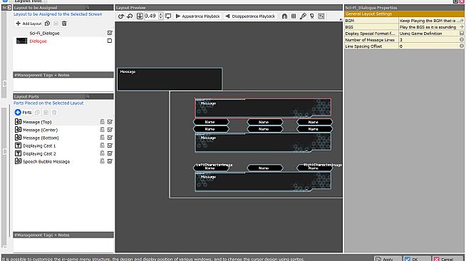 RPG Developer Bakin Layout Data Sci-Fi