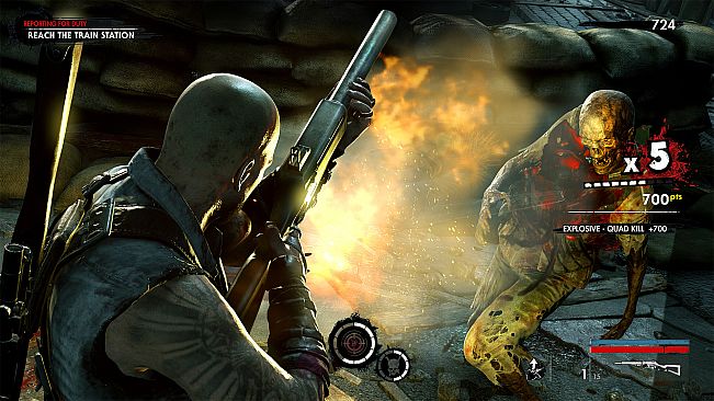 Zombie Army 4: Bomb Lance Shotgun Bundle