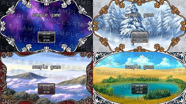 RPG Maker MZ - Krachware User Interface Material POPFANTASY