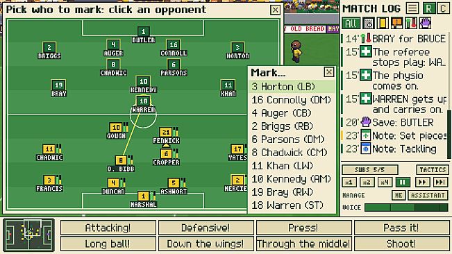 Tiny Club Manager
