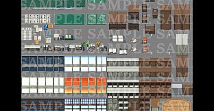 RPG Maker MZ - DorapixelMapChips - Modern JP Schools