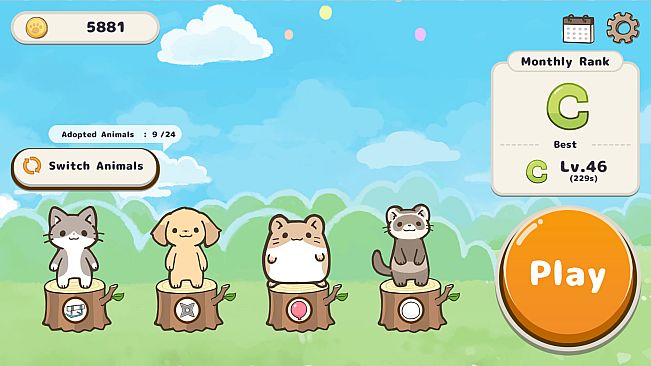 Animal Tenya Wanya: Cute Multitasking