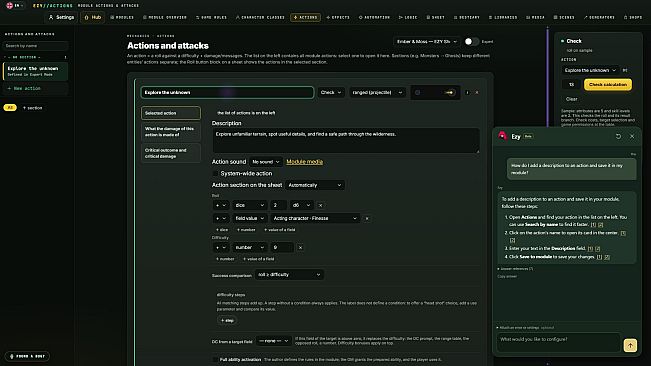 EZY Virtual TableTop Builder — Ezy Assistant