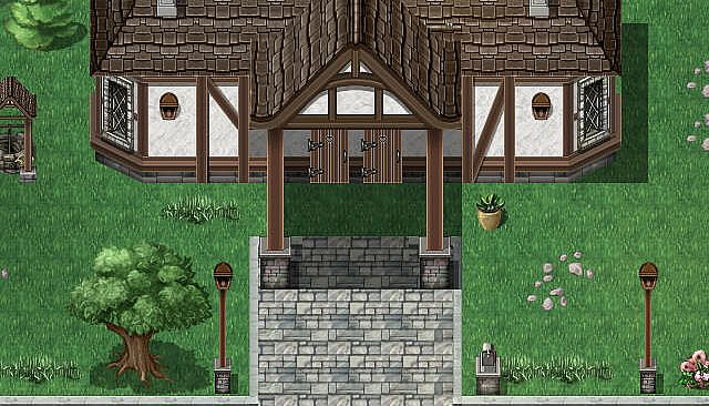 RPG Maker MZ - KR Idyllic Village Tileset