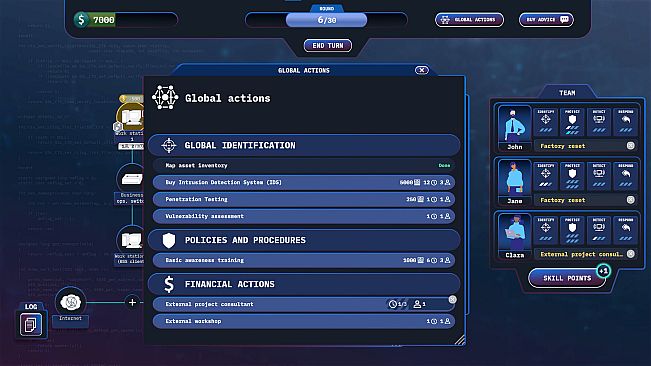 RxB - Cyber security management game