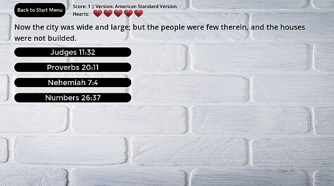 Bible Verse Challenge