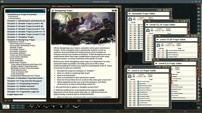 Fantasy Grounds - Treacherous Traps