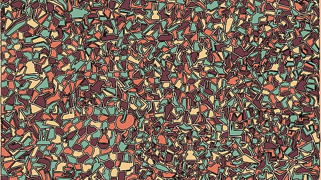 I commissioned some abstract bunnies