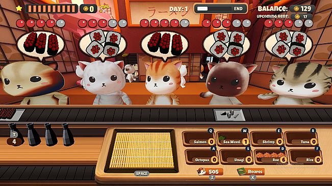 Cats and Sushi