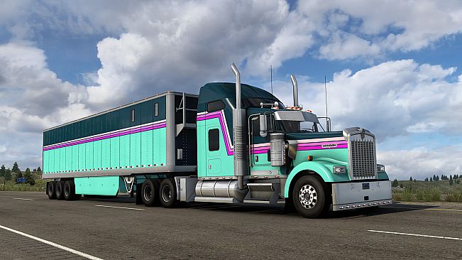 American Truck Simulator - Retrowave Paint Jobs Pack
